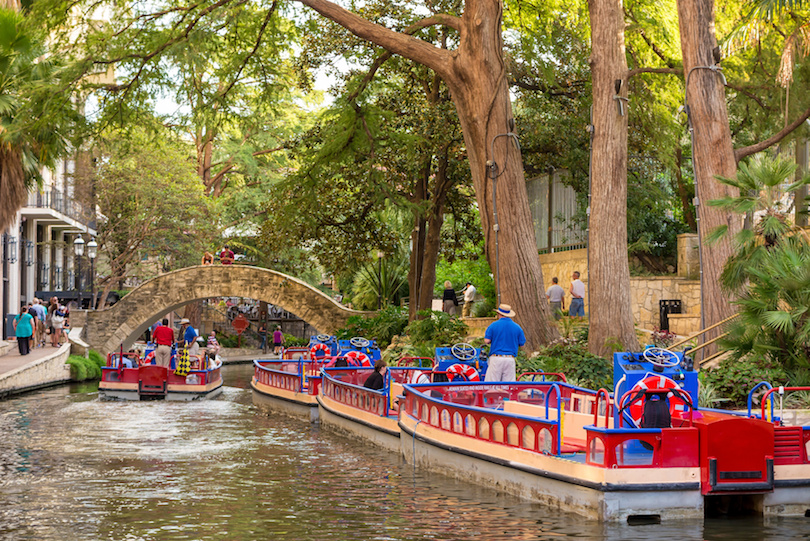 United state of America/River Walk in San Antonio